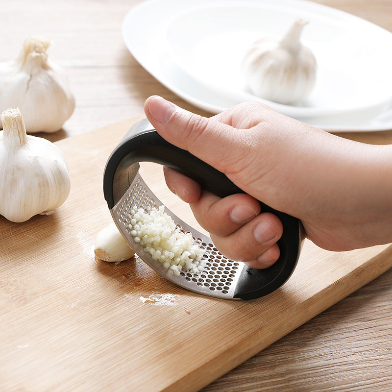 Stainless Steel Garlic Press Home Manual Garlic Garlic Kitchen Ginger –  Guangzhou Bingo New Power Co.,Ltd