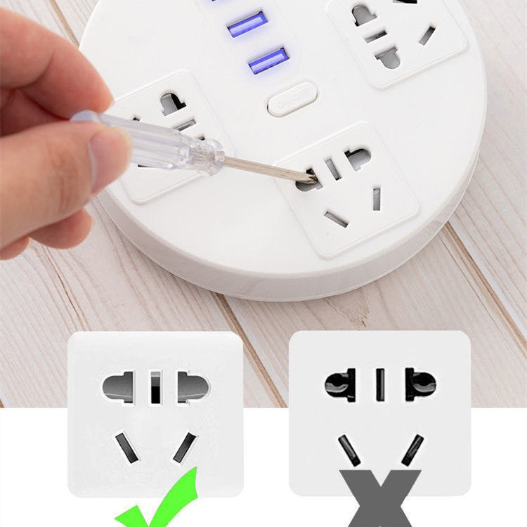 Household Multi-function Socket Usb With Cable