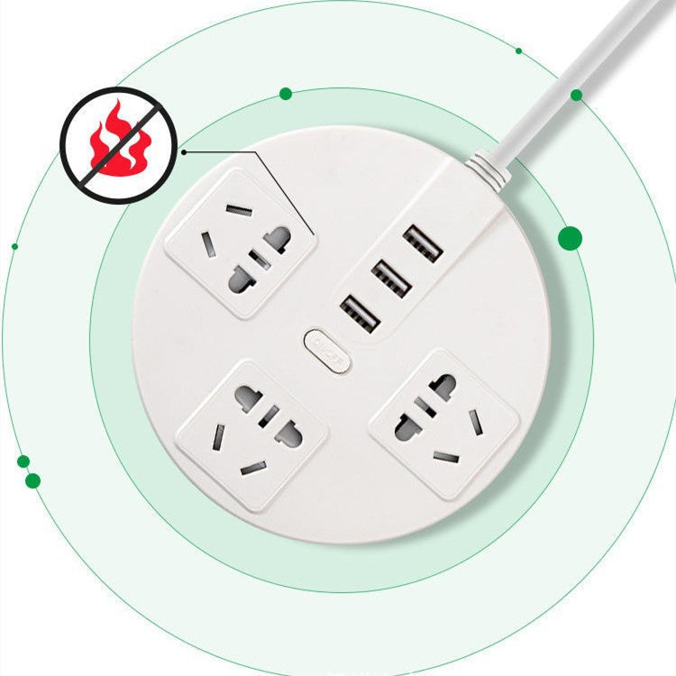 Household Multi-function Socket Usb With Cable