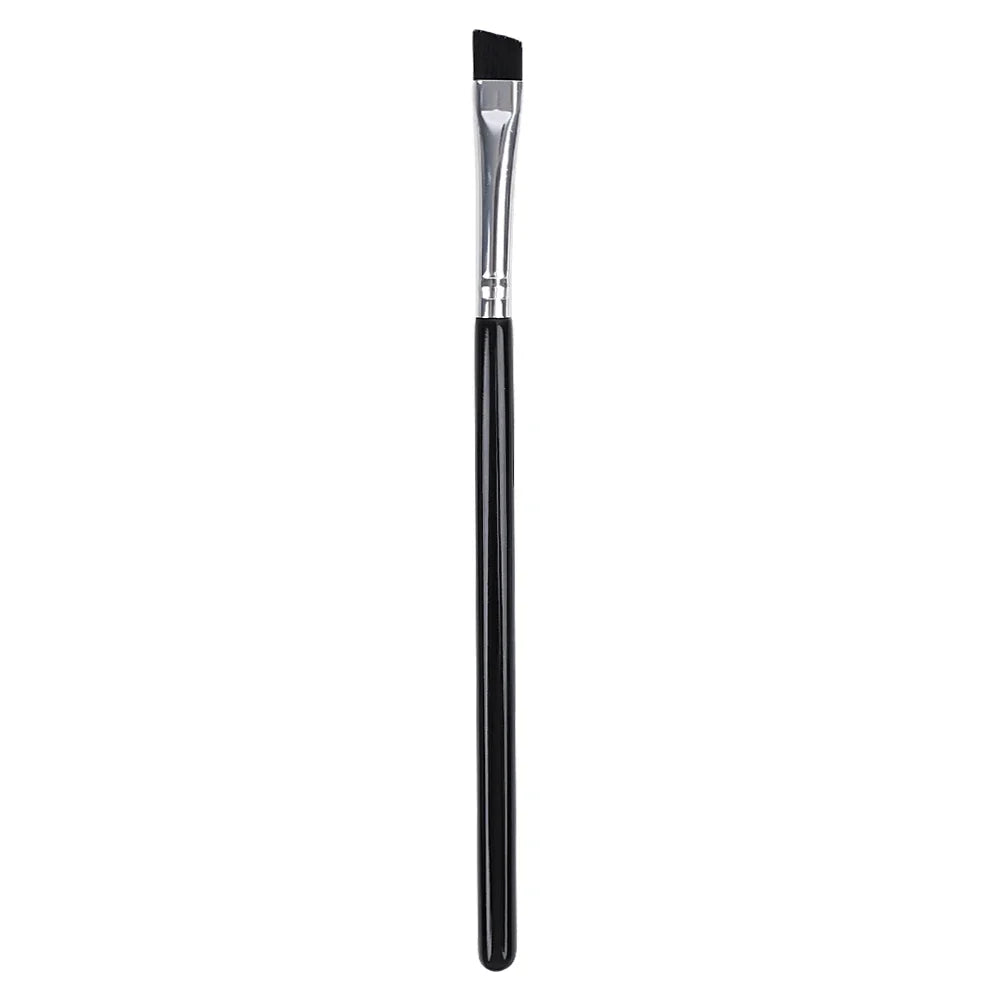 Ultra-Thin Blade Eyebrow Eyeliner Brush Bevel Brow Contour Makeup Brushes Eyelids Lying Silkworm Brush Professional Makeup Tools