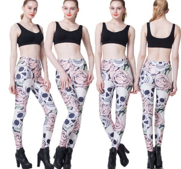 Skull leggings