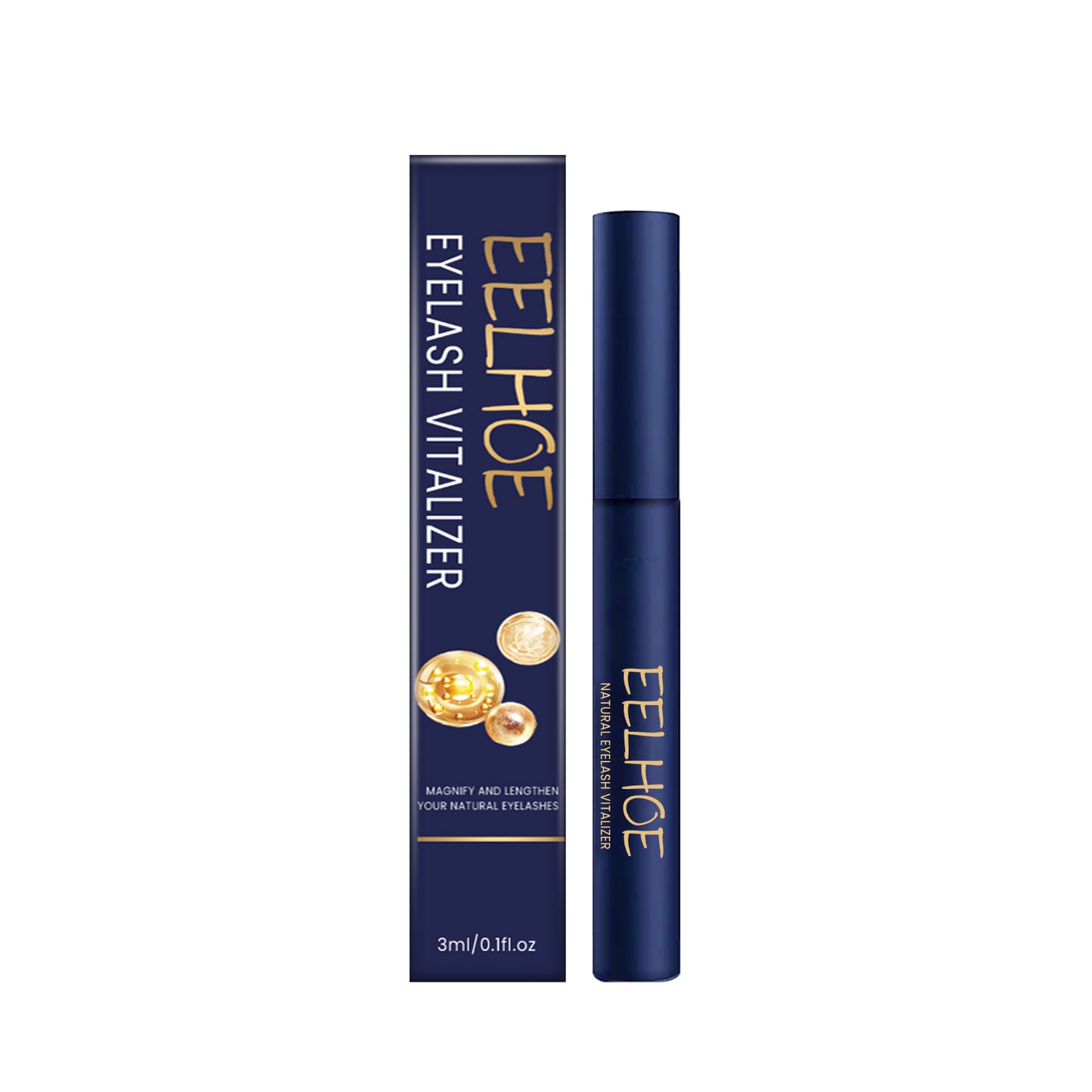 Eelhoe Mascara Eyelash Serum Thickening And Moisturizing Natural Long Black Curl Beautiful Mild Non-Smudging Mascara