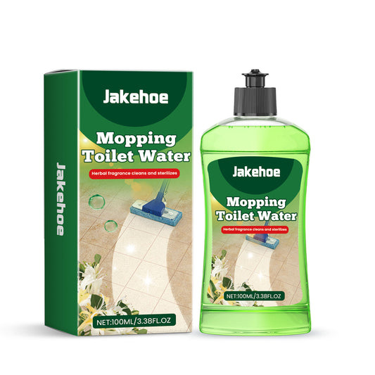 Jakehoe Toilet Water Floor Cleaner, Floor Tile Cleaner Stain Removing Odor Brightening Polish