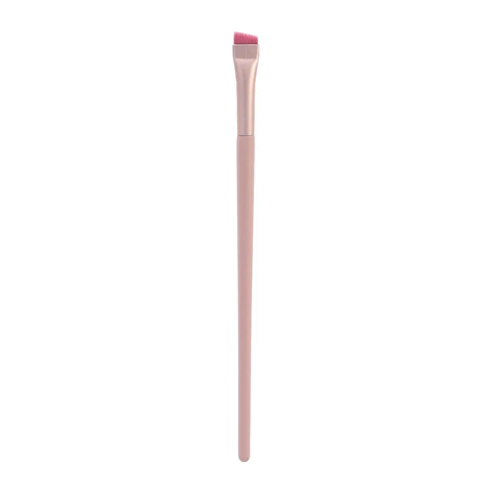 Ultra-Thin Blade Eyebrow Eyeliner Brush Bevel Brow Contour Makeup Brushes Eyelids Lying Silkworm Brush Professional Makeup Tools