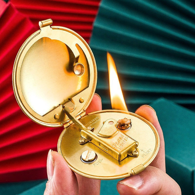 Shaped Retro UFO Kerosene Lighter