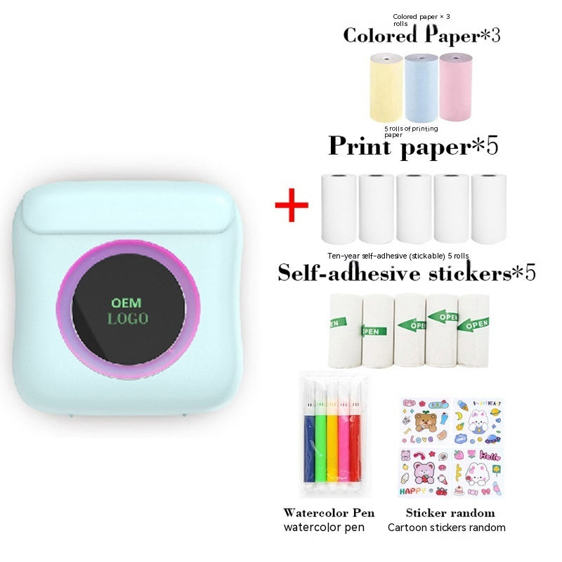 Wrong Question Printer Student Mini Small Portable