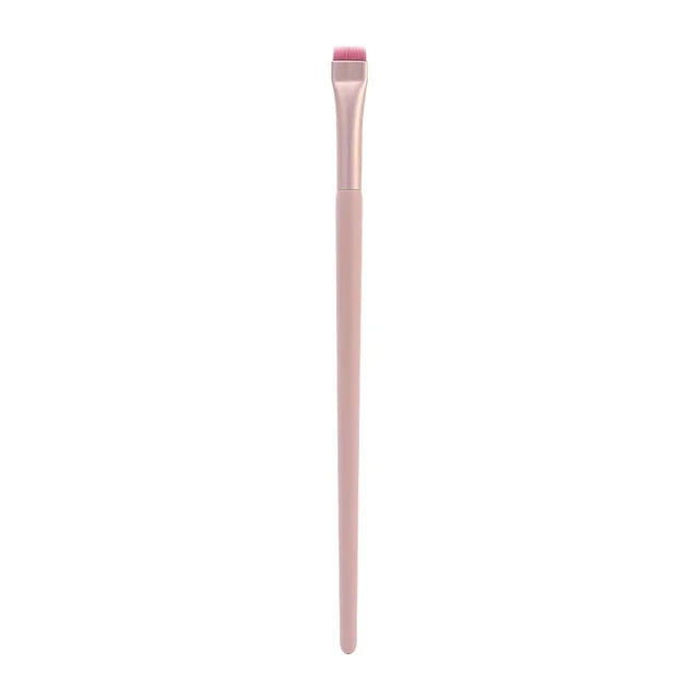 Ultra-Thin Blade Eyebrow Eyeliner Brush Bevel Brow Contour Makeup Brushes Eyelids Lying Silkworm Brush Professional Makeup Tools