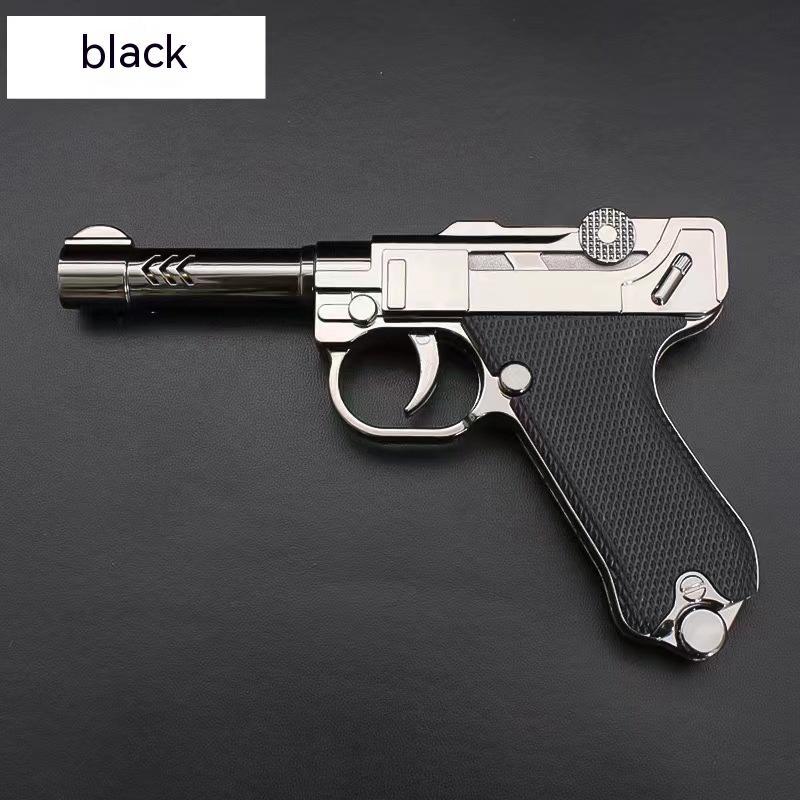 Creative Lighter Straight Windproof Inflatable Gun Lighter