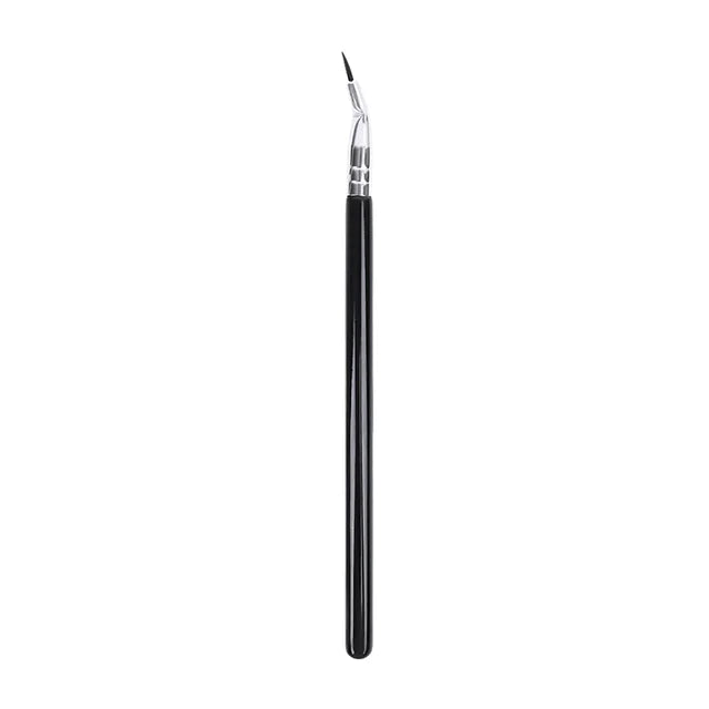 Ultra-Thin Blade Eyebrow Eyeliner Brush Bevel Brow Contour Makeup Brushes Eyelids Lying Silkworm Brush Professional Makeup Tools