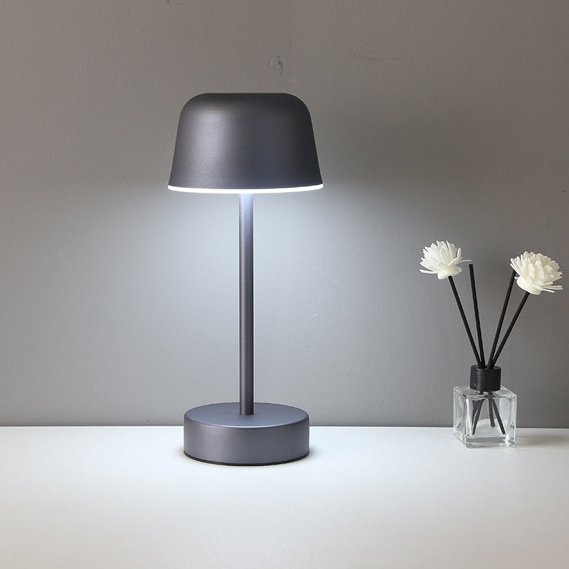 Metal Touch I-shaped Mushroom Simple Modern Lamp