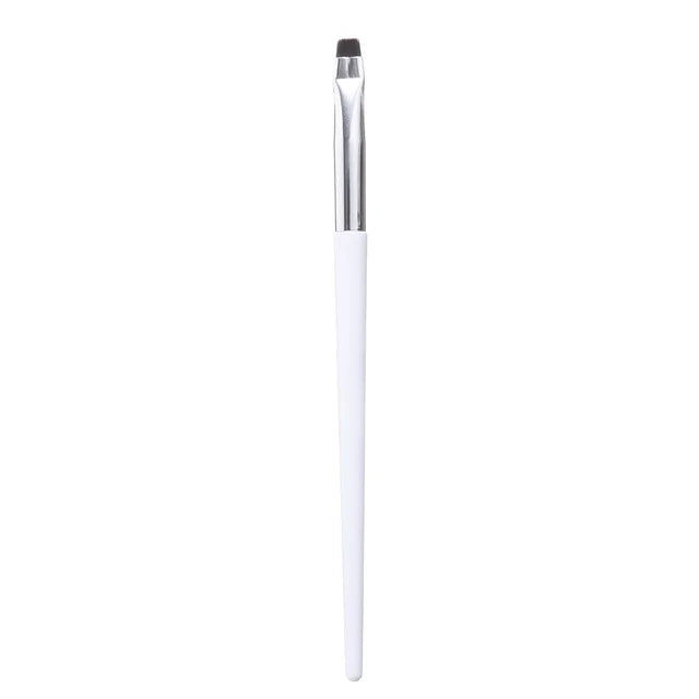 Ultra-Thin Blade Eyebrow Eyeliner Brush Bevel Brow Contour Makeup Brushes Eyelids Lying Silkworm Brush Professional Makeup Tools