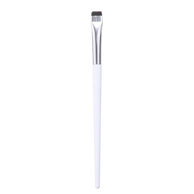 Ultra-Thin Blade Eyebrow Eyeliner Brush Bevel Brow Contour Makeup Brushes Eyelids Lying Silkworm Brush Professional Makeup Tools