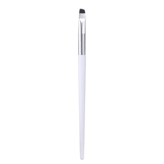 Ultra-Thin Blade Eyebrow Eyeliner Brush Bevel Brow Contour Makeup Brushes Eyelids Lying Silkworm Brush Professional Makeup Tools