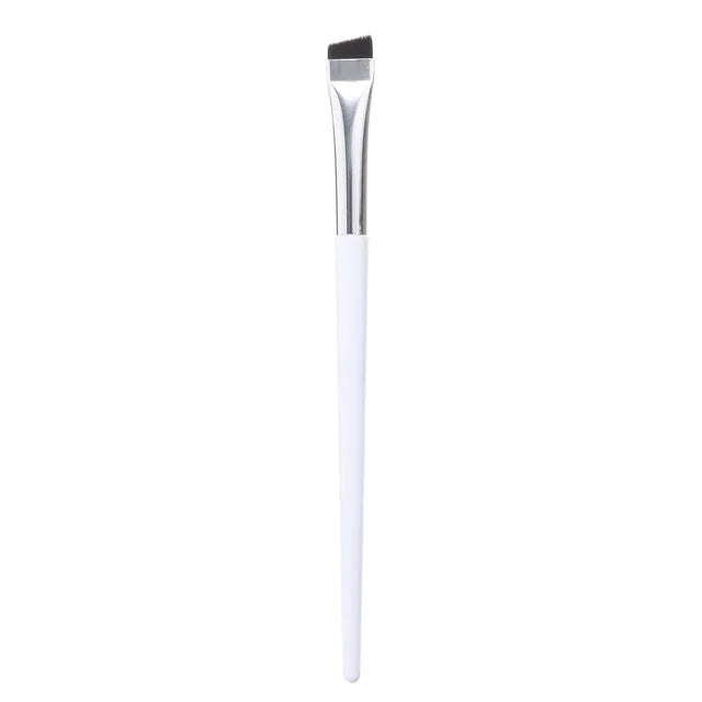 Ultra-Thin Blade Eyebrow Eyeliner Brush Bevel Brow Contour Makeup Brushes Eyelids Lying Silkworm Brush Professional Makeup Tools