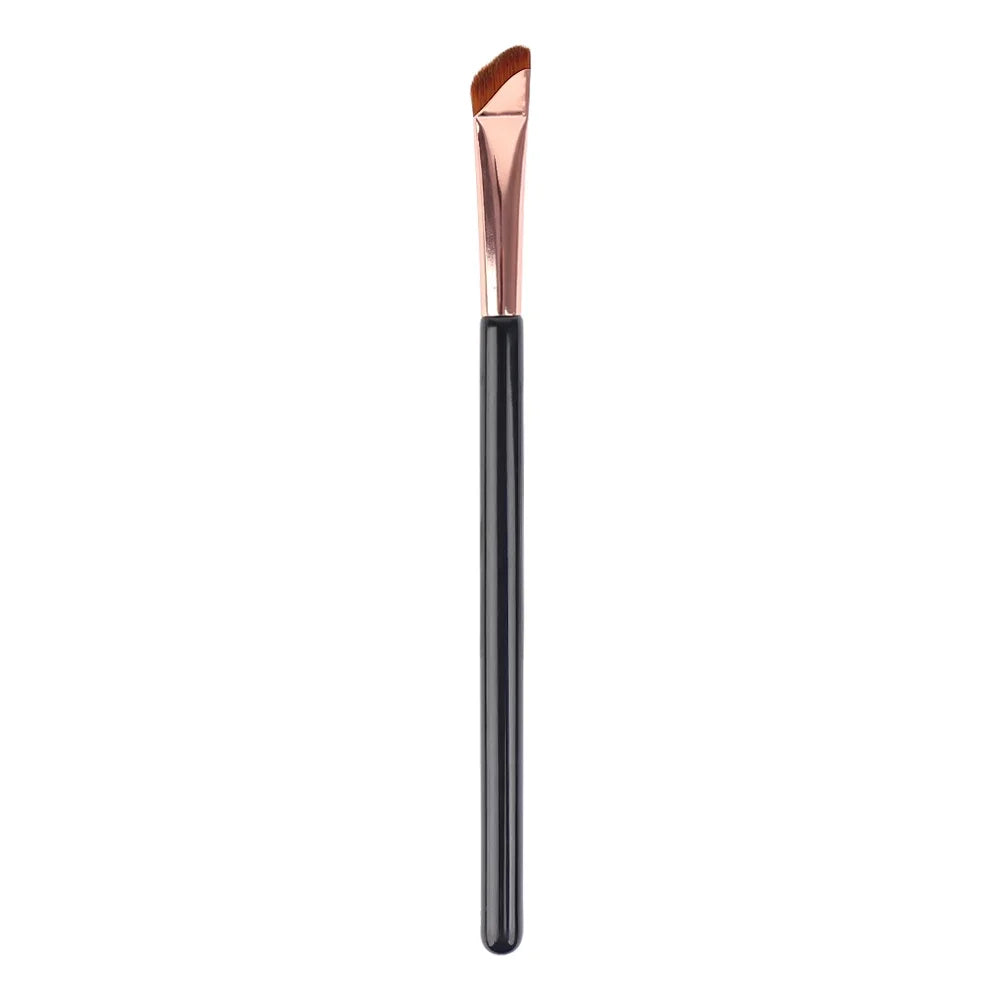 Ultra-Thin Blade Eyebrow Eyeliner Brush Bevel Brow Contour Makeup Brushes Eyelids Lying Silkworm Brush Professional Makeup Tools