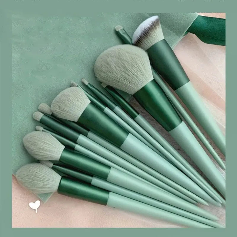 13Pcs Soft Fluffy Makeup Brushes Set for cosmetics beauty tool