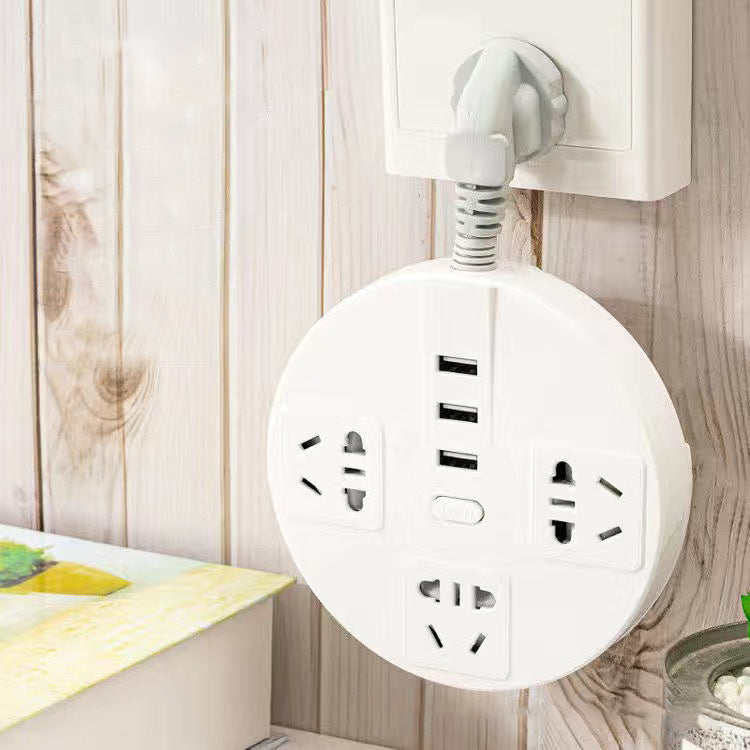 Household Multi-function Socket Usb With Cable