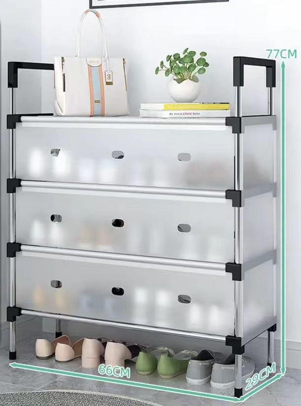 Dustproof Shoes Rack Multi Layer Storage Rack Household Organizer