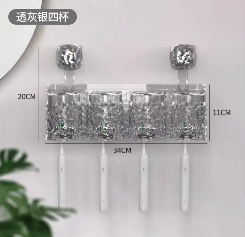 New Suction Toothbrush Storage Rack Bathroom Accessories