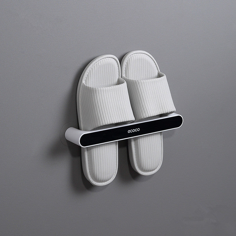 Wall-mounted shoes rack Bathroom Sliper Storage Rack