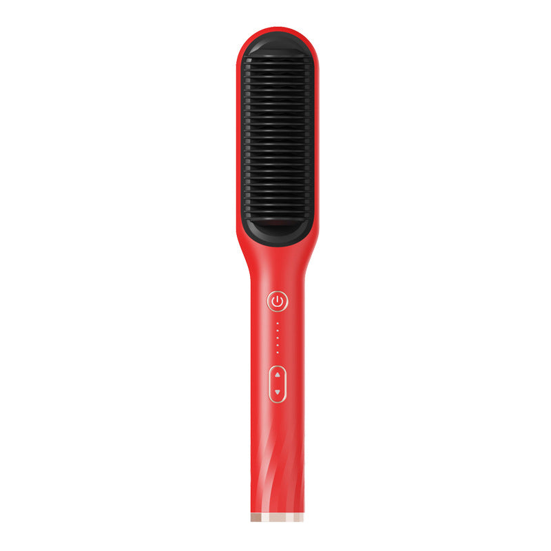 Straightening Comb Cross-border Exclusively For Hair Straightener Negative Ion  Splint Lazy Curling Iron