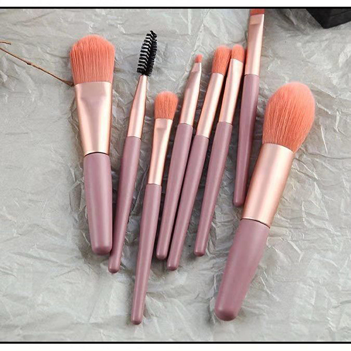 Makeup Brush Full Set Of 8 Beginner Travel Brushes Eye Shadow Brush Blush Brush Convenient Full Set Of Makeup Tool Brushes