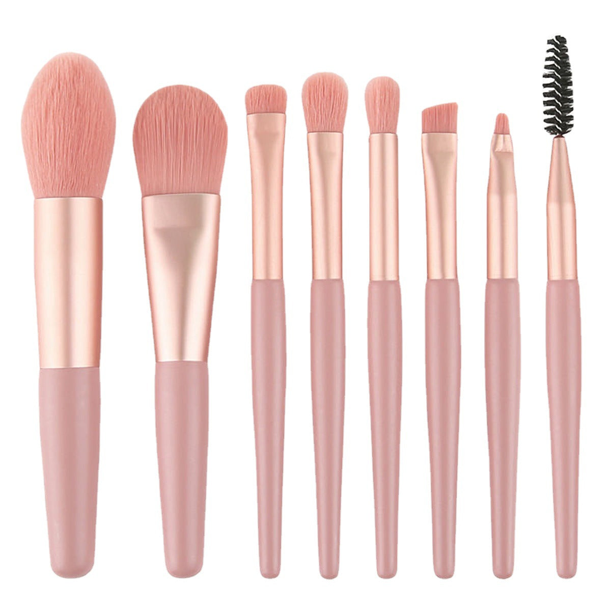 Makeup Brush Full Set Of 8 Beginner Travel Brushes Eye Shadow Brush Blush Brush Convenient Full Set Of Makeup Tool Brushes