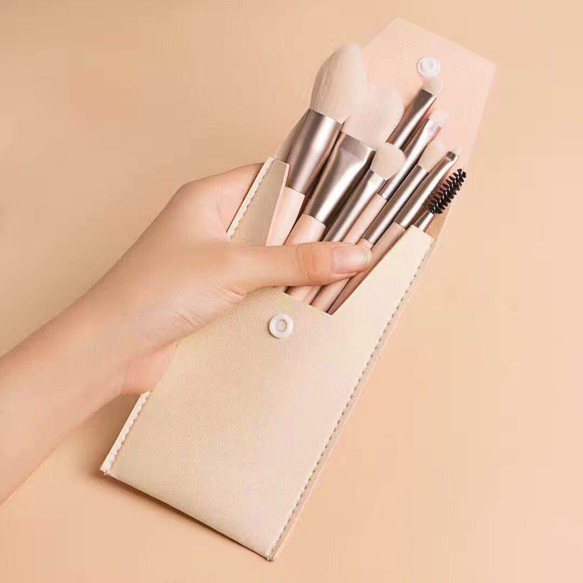 Makeup Brush Full Set Of 8 Beginner Travel Brushes Eye Shadow Brush Blush Brush Convenient Full Set Of Makeup Tool Brushes